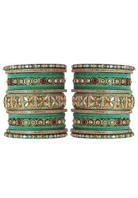 TAJ Bridal Store Rajasthani Wedding Chura Set for Bride