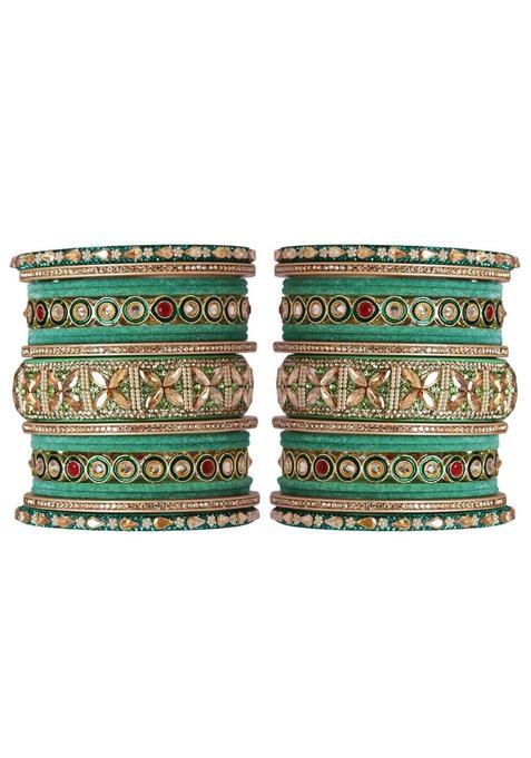 TAJ Bridal Store Rajasthani Wedding Chura Set for Bride
