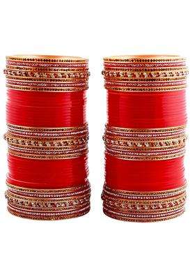 Lucky Jewellery Bridal Bangle Set Dhanteras Diwali Bhai Dooj Collection Designer Dulhan Punjabi Choora Wedding