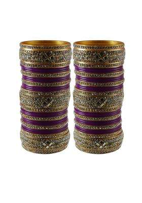 Vidhya Kangan Rani Stone Stud Acrylic Bangle Very Extra Large Size