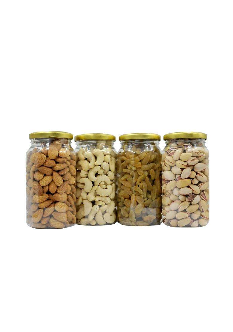VT REAL Nutri Dry Fruit and Nut and Chocolate Combo Pack Gift Box Gift Basket Gift Hamper for Diwali - Indya