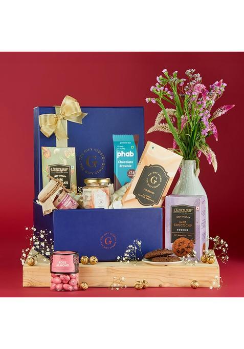 The Gift Studio Blue COM Indi Gourmet Gift Hamper