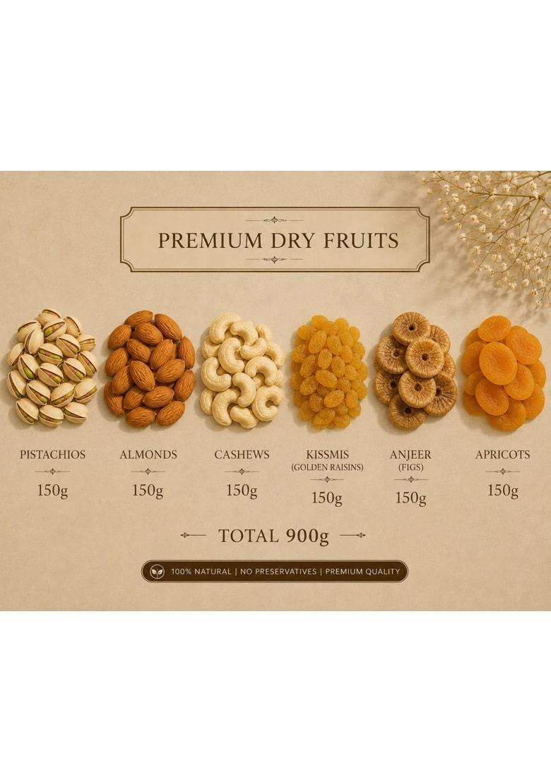 Svarnkosh Teal and Gold Mandala Dry Fruit Gift Box Assortment of Pistachios Almonds and Cashews 900G - Indya