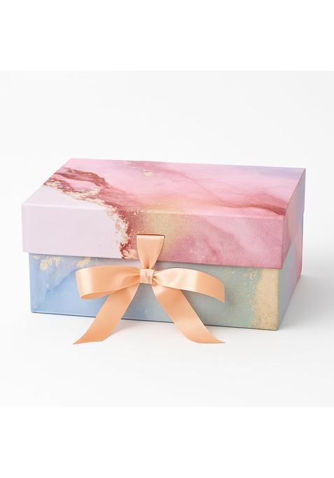 Sainet Gift Boxes 23x16x10cm Pastel Paradise Foldable Decorative Gift Boxes for Packaging Multipurpose Gift