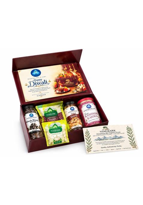 Brown Nimbark Kashmiri Delight Gift Pack Premium Kashmiri Foods