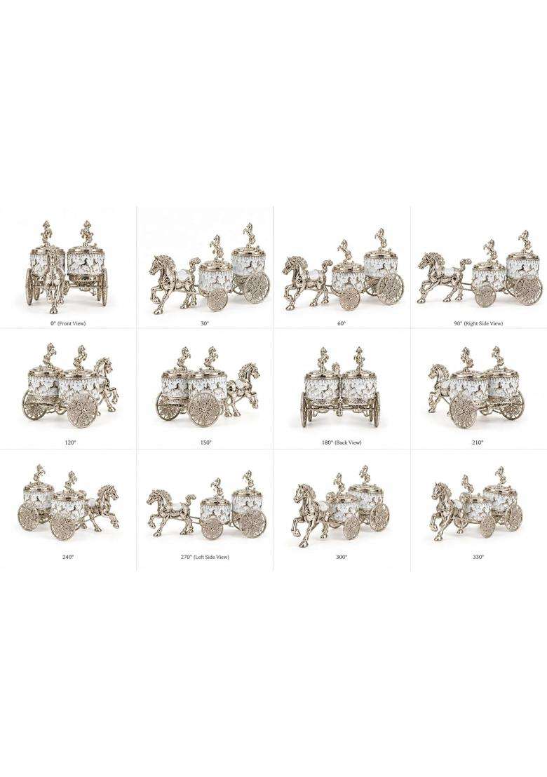 Royal Horse Carriage Dry Fruit Carriage with Box - Indya