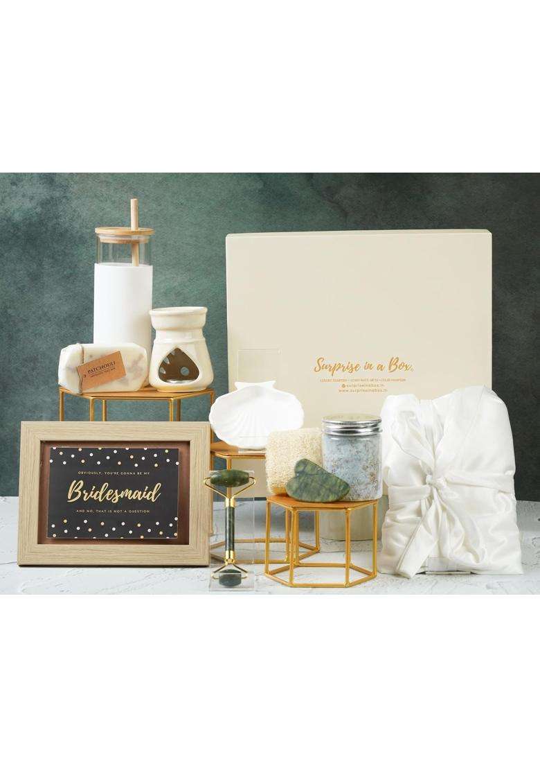 Bridesmaid Gift Box for Women Luxury Wedding Gift Hamper - Indya