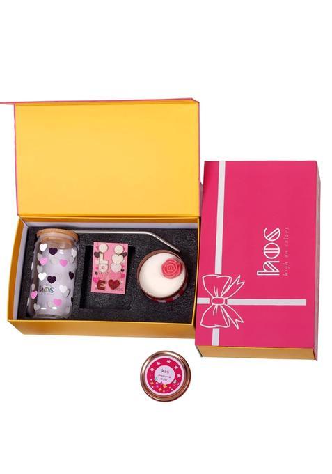 High on Colors Romantic Gift Hamper Box for Couples Birthday Anniversary Wedding and Valentine Giftset