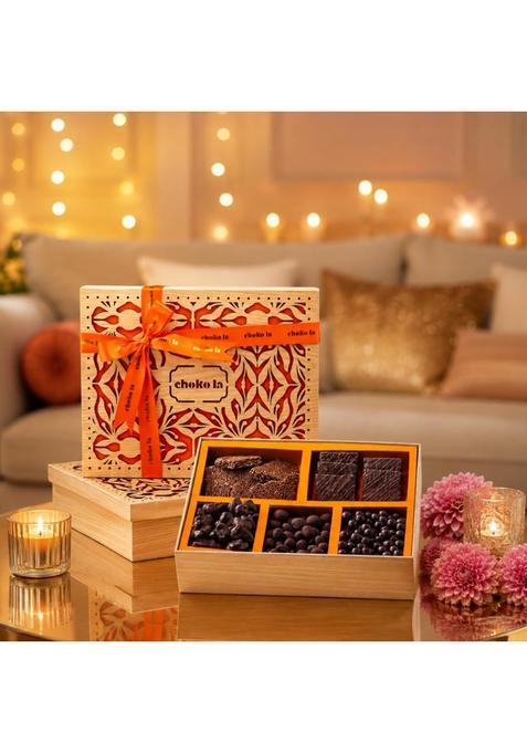 Chokola Brown Regalia Chocolate Hamper 600G Assorted Chocolate Gift Box
