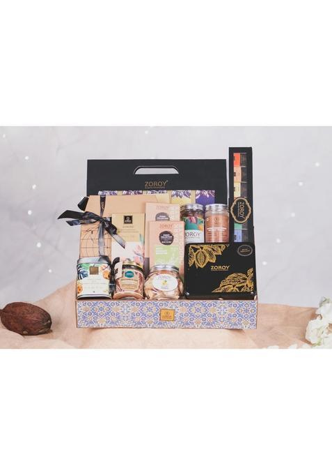 Zoroy Luxury Chocolate Neel Overload Gift Hamper with Luxury Chocolates and Mixed Dry Fruits Combo
