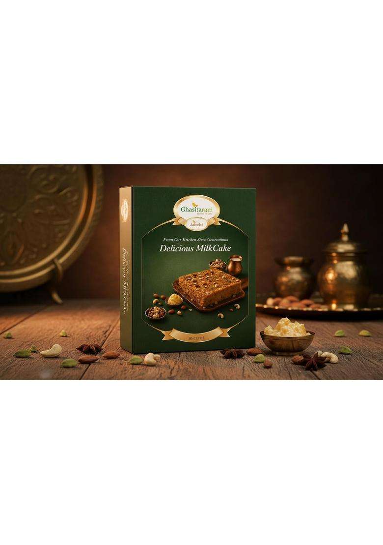 Ghasitaram Gifts Jaiccha Ghasitaram Big Hamper Box with Sweets Namkeen and Dryfruit - Indya