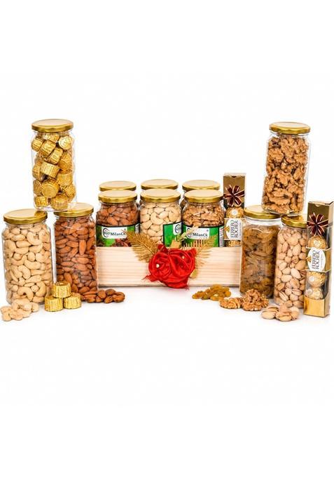 Nutri Miracle Diwali Dry Fruits Gift Hamper for Parents and Loved Ones