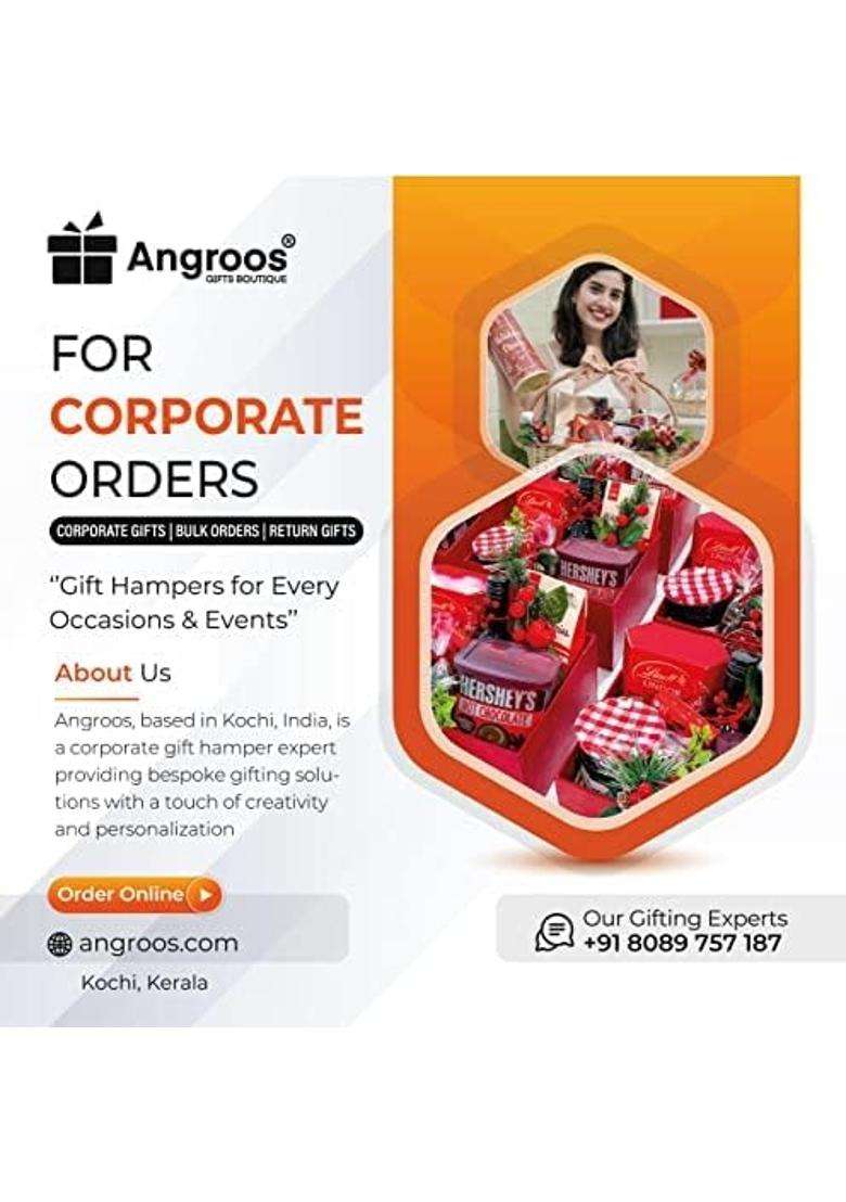 Angroos Yellow Indian Souvenirs Gift Hampers with Buddha Brass Diya Wooden Coaster and More Indian Handicrafts - Indya