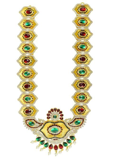 Gold Deity God Jewelley Metal Long Haram