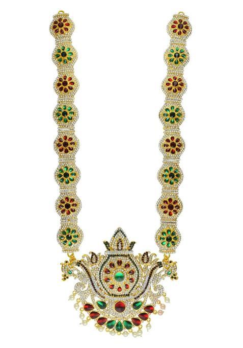 Gold Deity God Jewelley Metal Long Haram