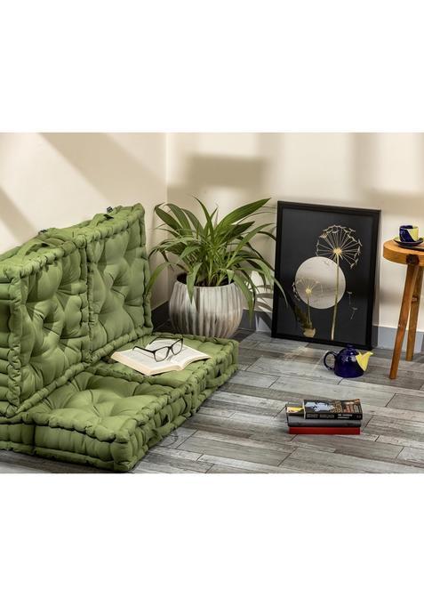 Skanda FAB Premium Hand Plotted Reversible Cotton S Polyester Fill Pack of 4
