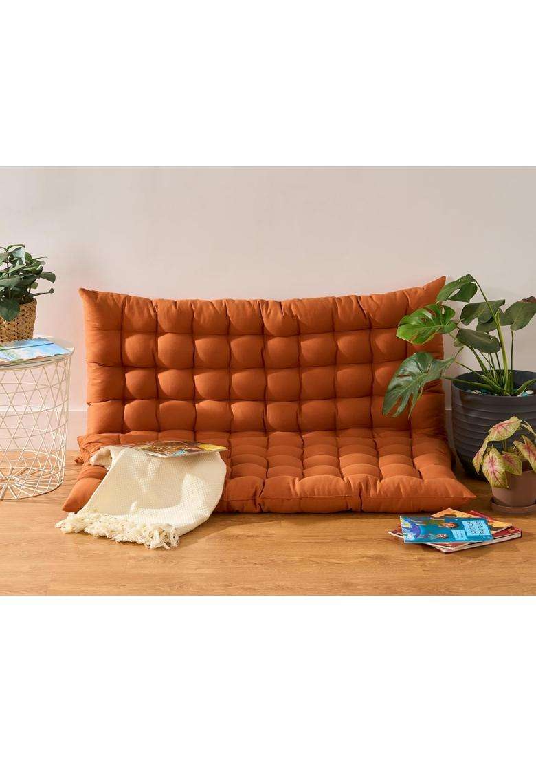 Skanda FAB Cotton 60x120CM Luxurious Comfort and Microfiber Fill for Meditation Pack of 2 - Indya
