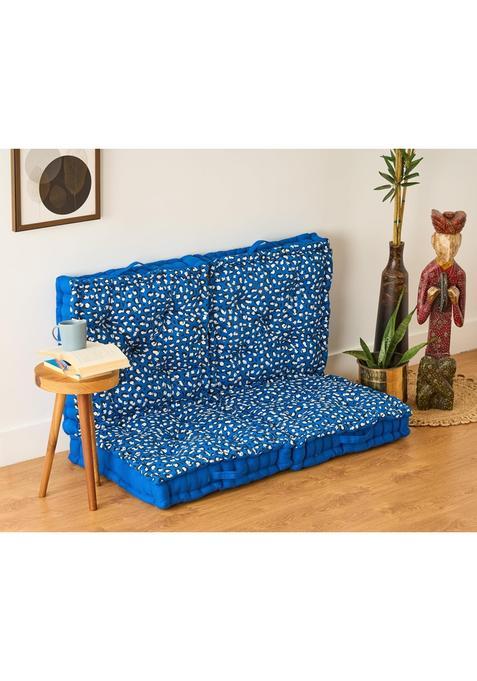 Skanda FAB Premium Animal Printed Floor Back and Seat Cushion Meditation Floor Pillow Pack of 4