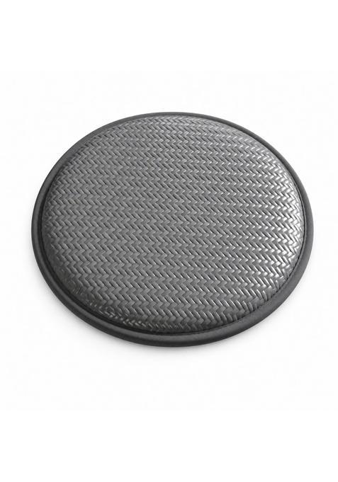 Clovrix Woven Wicker Floor Cushion 2 and Half CM Thick Round Floor Cushion Low Height Seating Pad Cushioned