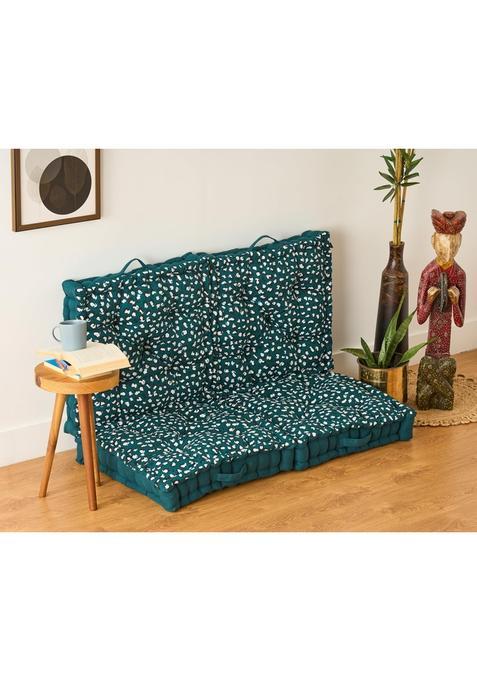 Skanda FAB Premium Animal Printed Floor Back and Seat Cushion Meditation Floor Pillow Pack of 4