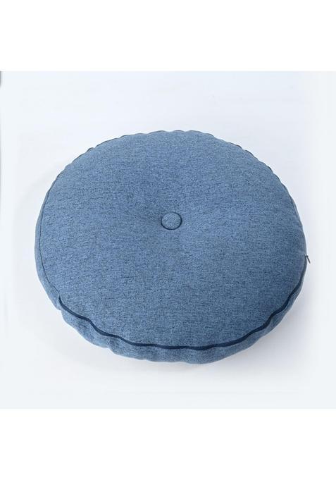Clovrix Padded Round Floor Cushion Textured Floor Seat Cushion Soft Cozy for Tatami Room Window Ledge Balcony