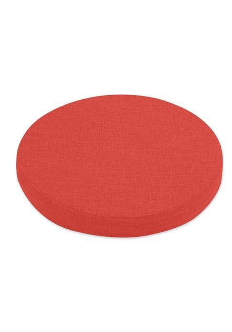 Ojiva Linen Look Floor Cushion with Removable Cover Washable Floor Pillow with Removable Cover Padded Thick