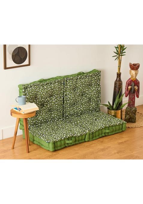 Skanda FAB Premium Animal Printed Floor Back and Seat Cushion Meditation Floor Pillow Pack of 4