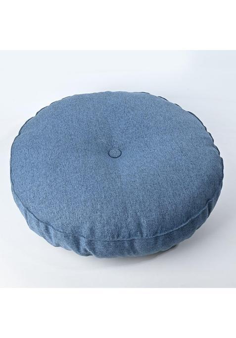 Ojiva Padded Round Floor Cushion Textured Floor Seat Cushion Soft Cozy for Tatami Room Window Ledge Balcony