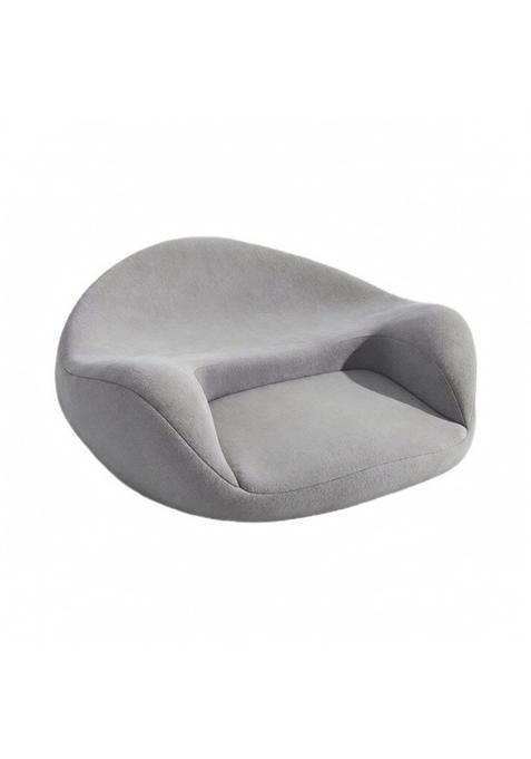 Clovrix Ergonomic Meditation Cushion with Backrest Washable Floor Seat Cushion Non Slip Meditation Floor