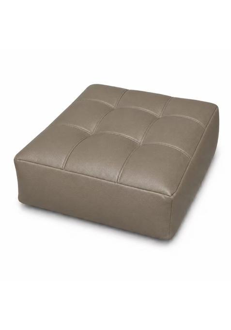 Ojiva Padded Square Floor Cushion Low Height Tufted Floor Cushion Upholstered Soft for Adults Living Room