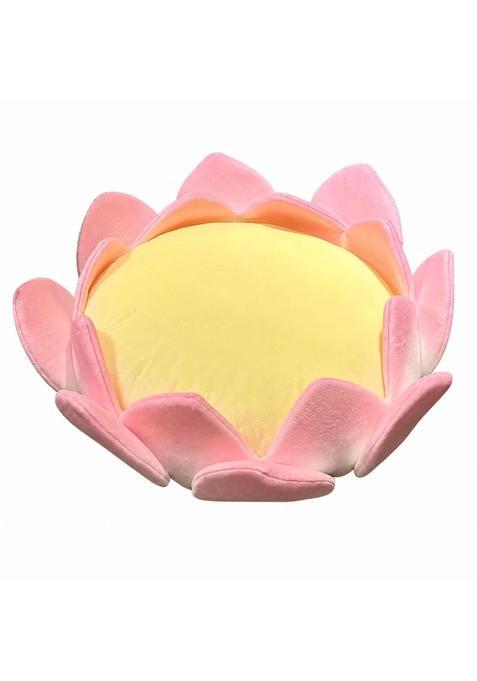 Clovrix Comfortable Lotus Floor Cushion Soft Flower Seat Cushion Soft Padded Floor Pillow Cute for Tatami Room