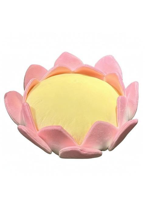 Clovrix Comfortable Lotus Floor Cushion Soft Flower Seat Cushion Soft Padded Floor Pillow Cute for Tatami Room