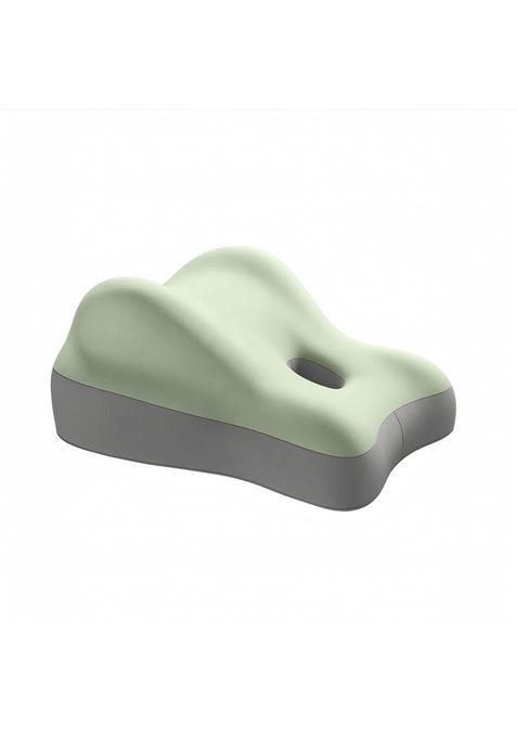 Clovrix Contouring Memory Cushion with Central Opening Ergonomic Sculpted Orthopedic Cushion Contoured Pillow