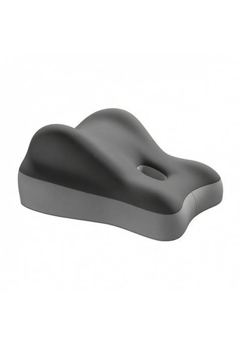 Clovrix Contouring Memory Cushion with Central Opening Ergonomic Sculpted Orthopedic Cushion Contoured Pillow