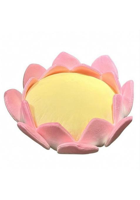 Clovrix Comfortable Lotus Floor Cushion Soft Flower Seat Cushion Soft Padded Floor Pillow Cute for Tatami Room