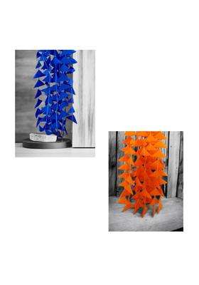 Garlands Handmade 5Ft Hanging Toran Indian for Mehndi Haldi Wedding Party Decor Backdrops Holi Set of 12