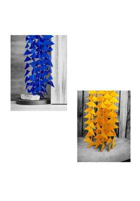 Garlands Handmade 5Ft Hanging Toran Indian for Mehndi Haldi Wedding Party Decor Backdrops Holi Set of 12