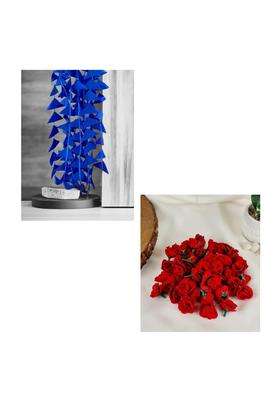 Garlands Handmade 5Ft Hanging Toran Indian for Mehndi Haldi Wedding Party Decor Backdrops Holi Set of 12