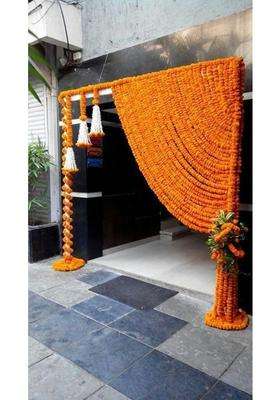 Sellplus Multicolor Backdrop Setup for Mehndi Marrige Pooja Ganpati