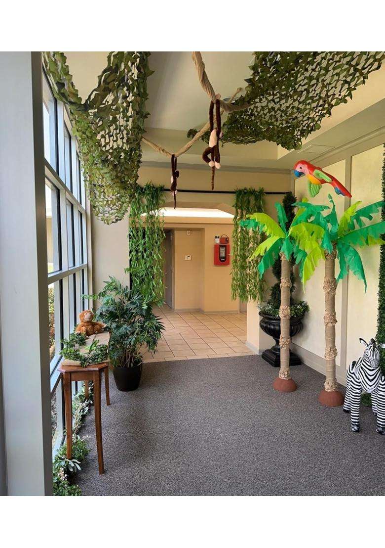 Hogado 50Pcs 375 Feet Artificial Vine Faux Silk Willow Rattan Wicker Twig Green Leaves Garland Simulation Home - Indya