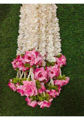 Style Speaks India 3 Feet Artificial Rose and Jasmine Garland Hanging Flower Garland Pack of 20