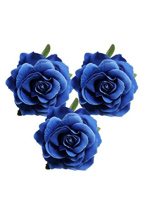 Merishopp 30 Pieces Artificial Silk Rose Buds Flower Head DIY Accessories