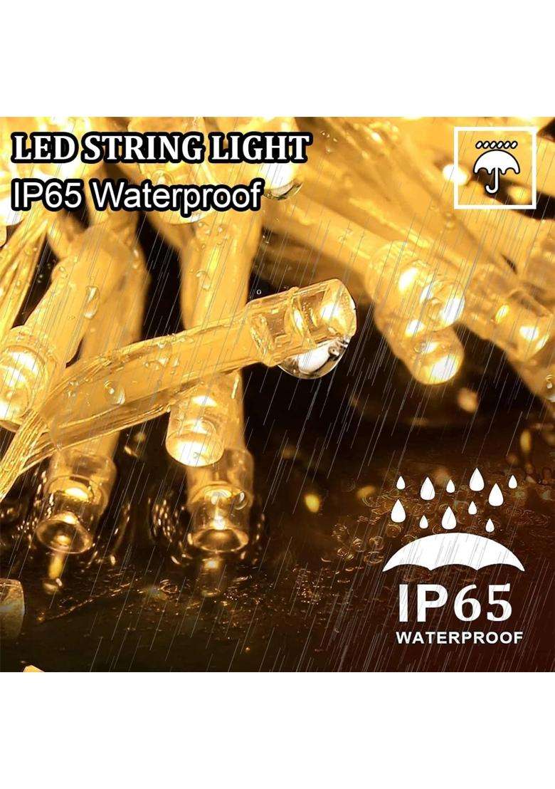 Fizzytech 11 Meter 40 LED Warm White Fairy String Light Pack of 40 - Indya
