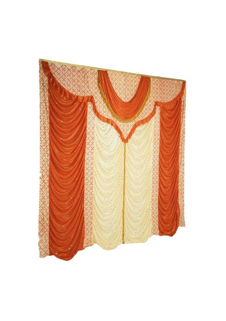 Priyakant Safawala Ganpati Decoration Background Ideas at Home Festival Wedding - Indya