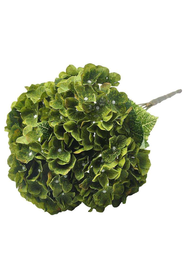 Blooming Paradise Artificial Fake Flowers Plants Silk Hydrangea Arrangements Wedding Bouquets Decorations - Indya