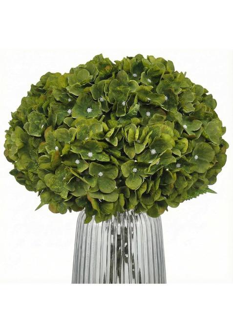 Blooming Paradise Artificial Fake Flowers Plants Silk Hydrangea Arrangements Wedding Bouquets Decorations