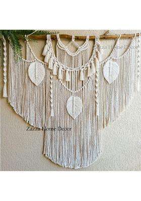 Zazza Home Decor Macrame Wall Hanging Wedding Decor Macrame Boho Wall Decor Fibre Big Cotton Boho Chic Wedding