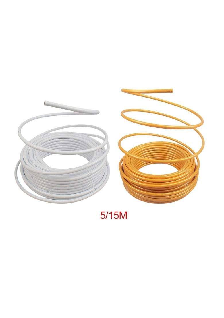 Enakshi Label Creations PVC Modelling Tube Sturdy Wedding DIY Props for Banquet Stage Birthday Party Gold - Indya