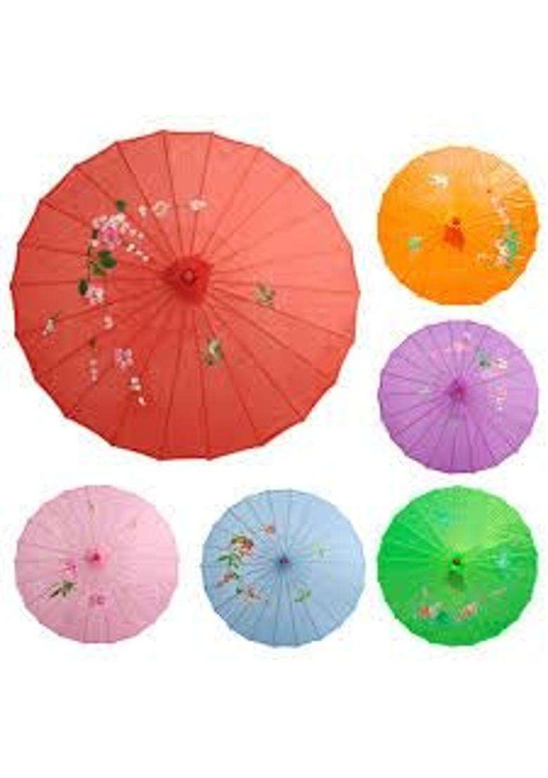Your Decor and Celebrations with 6 Japanese Umbrella Parasols Perfect for Parties Weddings and Special Events - Indya