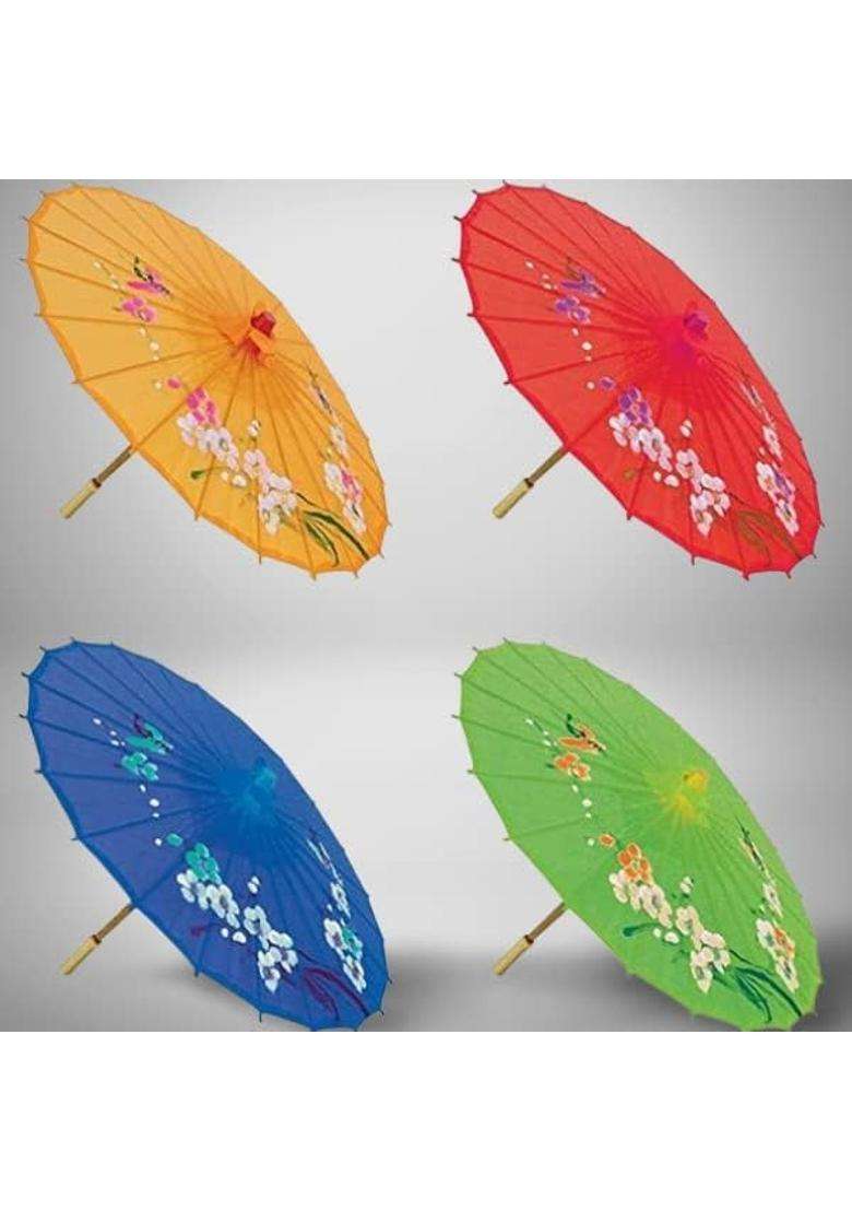 Your Decor and Celebrations with 6 Japanese Umbrella Parasols Perfect for Parties Weddings and Special Events - Indya